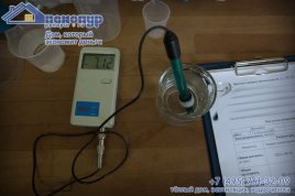 Измерение водородного показателя pH